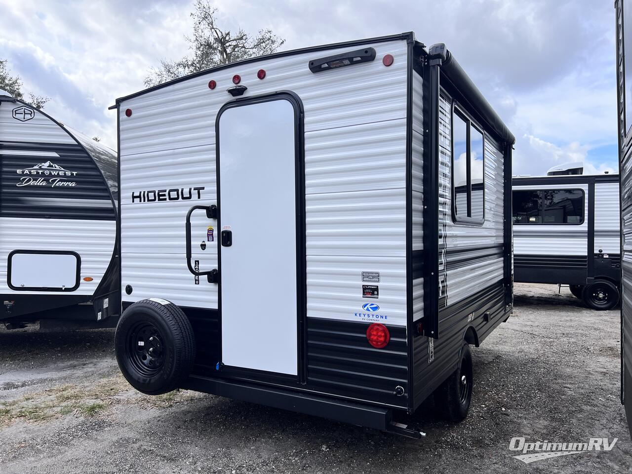 Call now about this 2025 Keystone Hideout Sport Single Axle 140RE! 2025 Keystone Hideout Sport Single Axle 140RE - New Travel Trailer For Sale by Optimum RV - Zephyrhills in Zephyrhills, Florida features Awning
