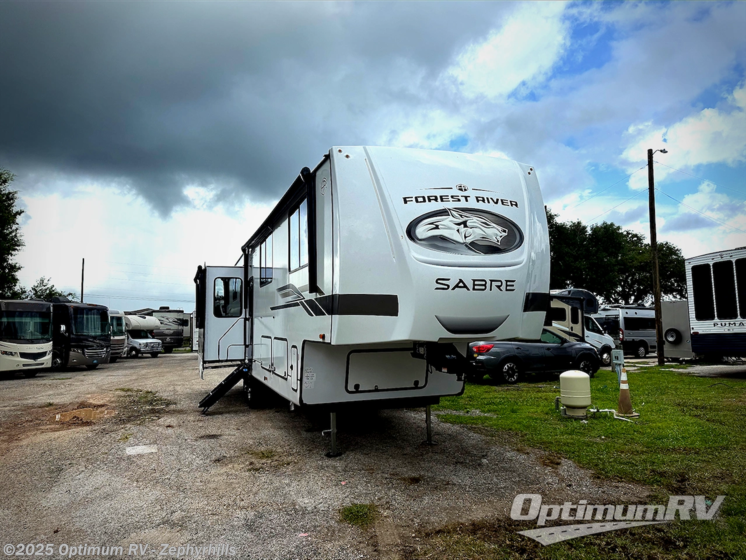 Email now about this 2026 Forest River Sabre 36FLX! New 2026 Forest River Sabre 36FLX available in Zephyrhills, Florida