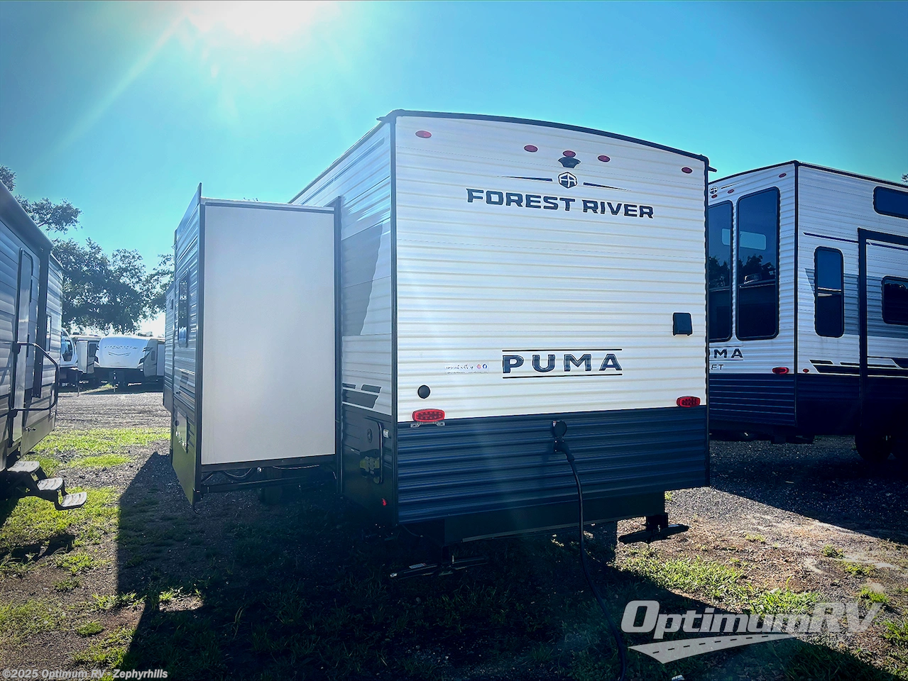 Call now about this 2026 Forest River Puma Vista 37PFL! 2026 Forest River Puma Vista 37PFL - New Destination Trailer For Sale by Optimum RV - Zephyrhills in Zephyrhills, Florida features Awning, Slideout