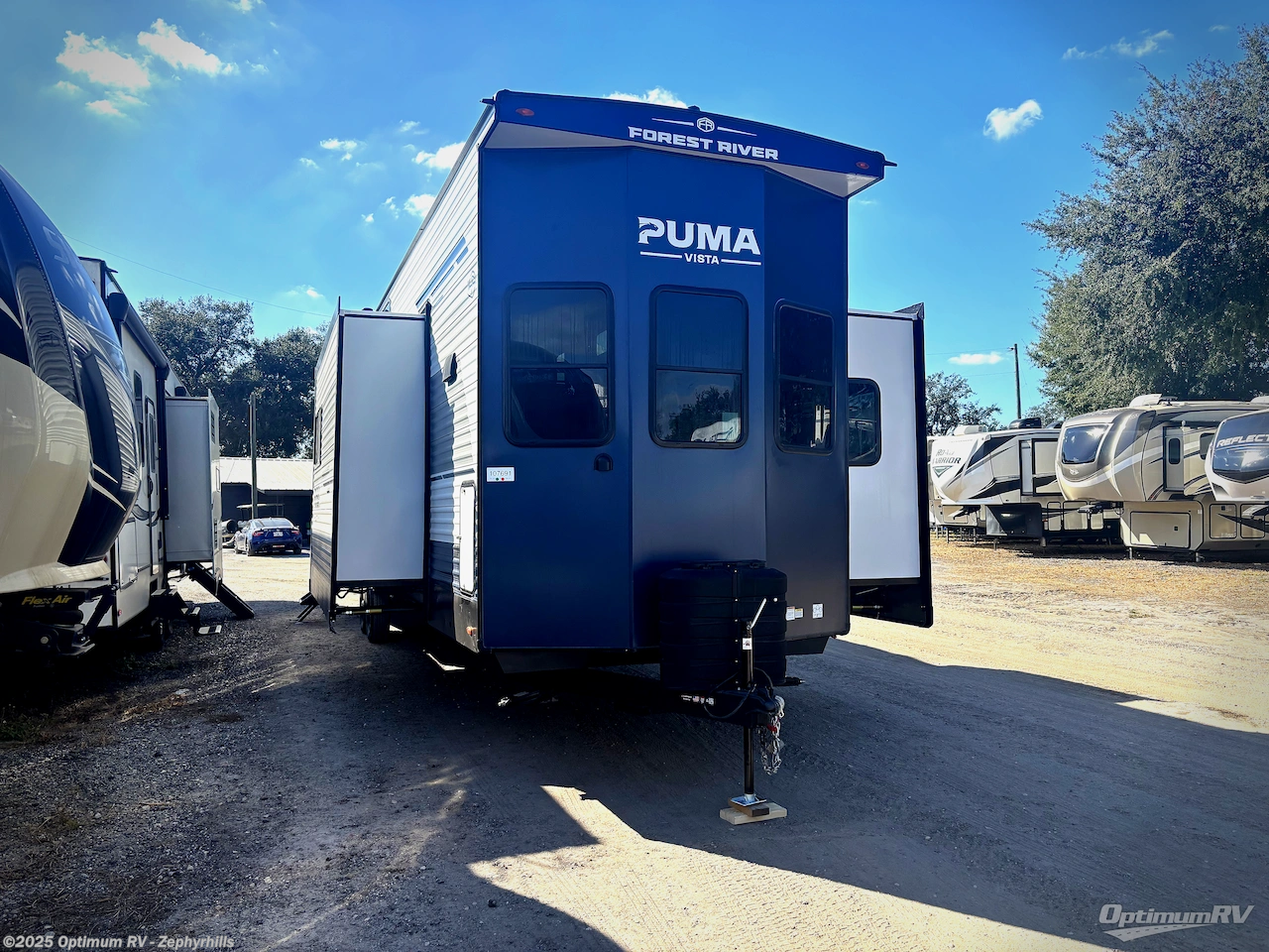 Email now about this 2026 Forest River Puma Vista 37PFL! New 2026 Forest River Puma Vista 37PFL available in Zephyrhills, Florida