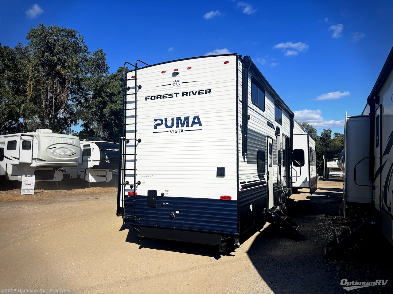 Call now about this 2026 Forest River Puma Vista 37PFL! 2026 Forest River Puma Vista 37PFL - New Destination Trailer For Sale by Optimum RV - Zephyrhills in Zephyrhills, Florida features Awning, Slideout
