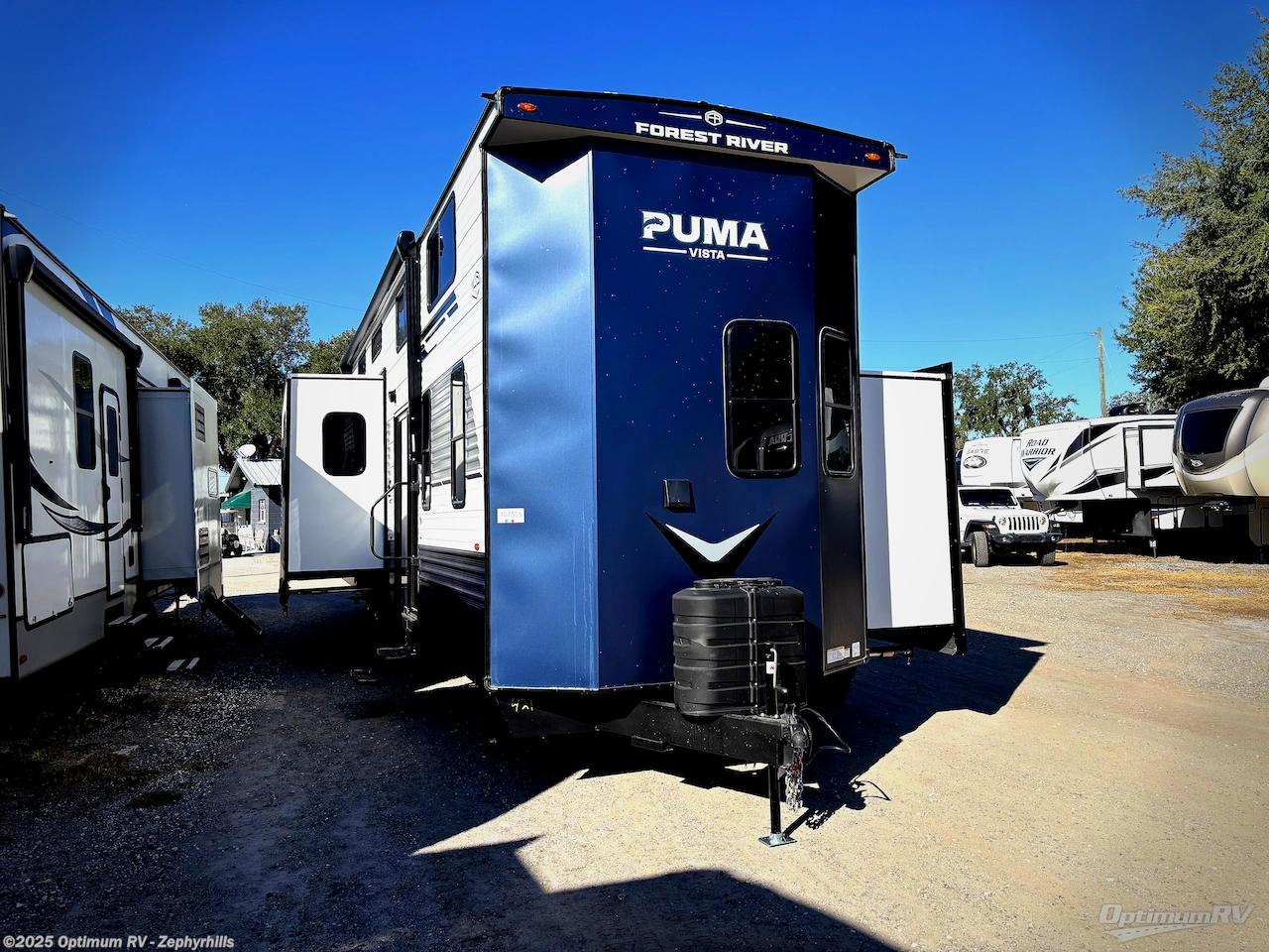 Email now about this 2026 Forest River Puma Vista 421LFT! New 2026 Forest River Puma Vista 421LFT available in Zephyrhills, Florida