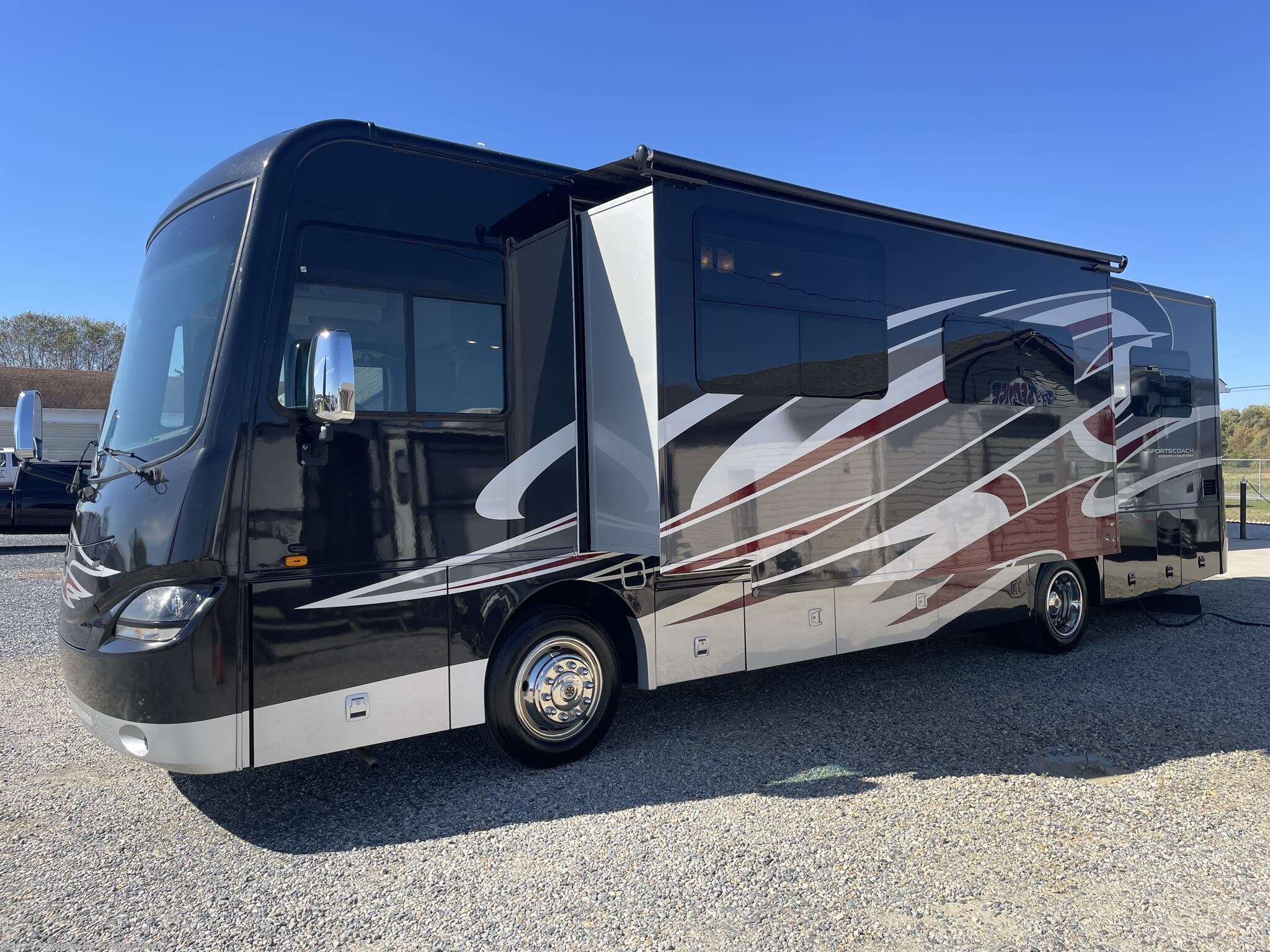 Call now about this 2016 Coachmen Sportscoach Cross Country SRS 360DL *DIESEL*! 2016 Coachmen Sportscoach Cross Country SRS 360DL *DIESEL* - Used Class A For Sale by Alexander RV & Trailer Center in Clayton, Delaware features Auxiliary Battery, Water Heater, Medicine Cabinet, Power Awning, TV Antenna