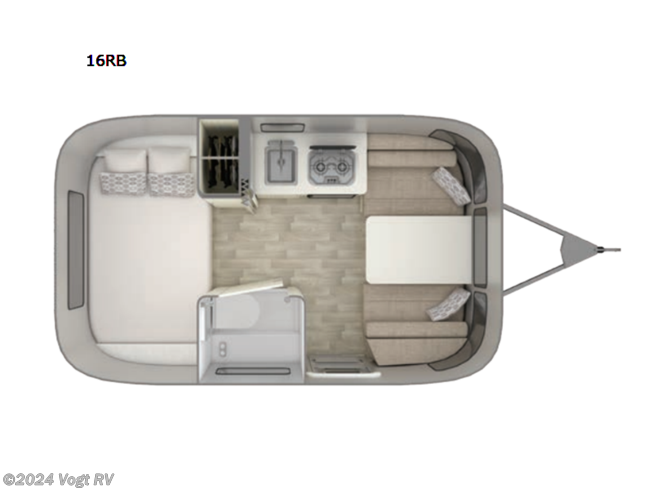 2024 Airstream Bambi 16RB - New Travel Trailer For Sale by Vogt RV in Fort Worth, Texas