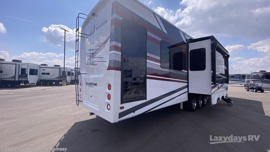 Contact us now about this 2025 Forest River RiverStone 44DBL! 2025 RiverStone 44DBL by Forest River from Lazydays RV of Ramsey in Ramsey, Minnesota