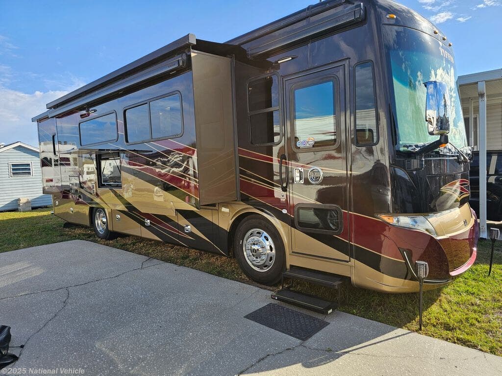 Call now about this 2021 Tiffin Allegro Red 33AA! 2021 Tiffin Allegro Red 33AA - Used Class A For Sale by National Vehicle in Winter Haven, Florida