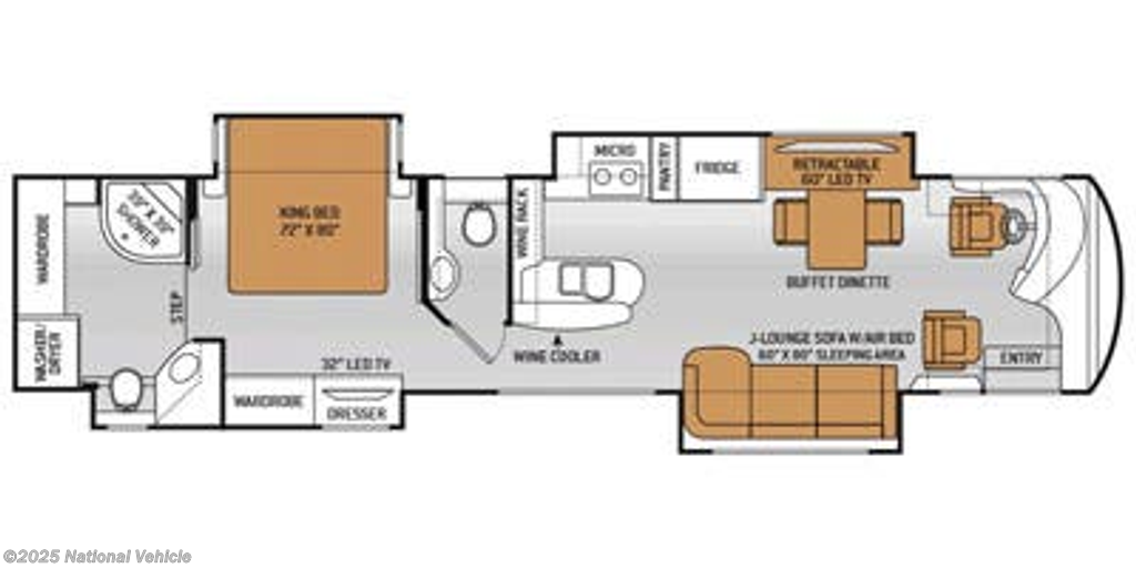 Contact us now about this 2015 Thor Motor Coach Tuscany 42HQ! 2015 Tuscany 42HQ by Thor Motor Coach from National Vehicle in Titusville, Florida