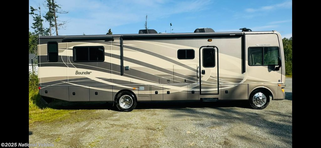 Contact us now about this 2015 Fleetwood Bounder 36E! 2015 Bounder 36E by Fleetwood from National Vehicle in Palmer, Alaska