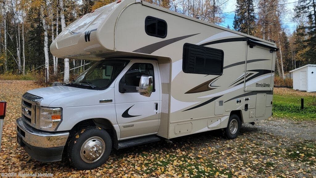 Contact us now about this 2023 Winnebago Minnie Winnie 22M! 2023 Minnie Winnie 22M by Winnebago from National Vehicle in Anchorage, Alaska
