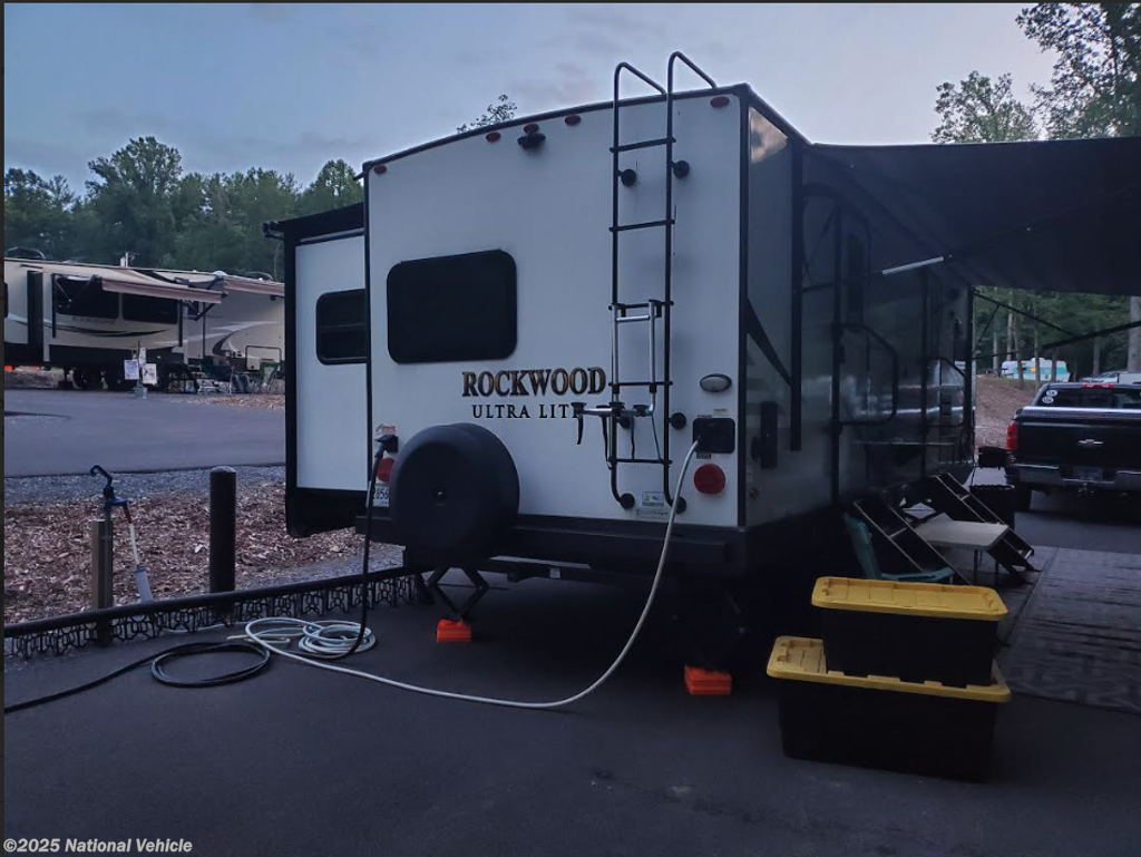 Call now about this 2021 Forest River Rockwood Ultra Lite 2608BS! 2021 Forest River Rockwood Ultra Lite 2608BS - Used Travel Trailer For Sale by National Vehicle in Johnson City, Tennessee