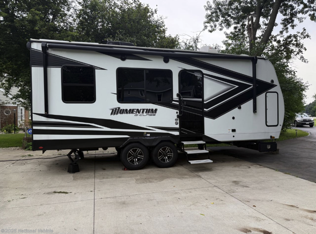 Call now about this 2024 Grand Design Momentum G-Class 21G! 2024 Grand Design Momentum G-Class 21G - Used Toy Hauler For Sale by National Vehicle in Racine, Wisconsin