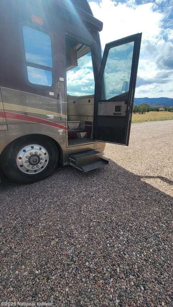 Contact us now about this 2007 Country Coach Intrigue 530 Jubilee! 2007 Intrigue 530 Jubilee by Country Coach from National Vehicle in Florence, Colorado