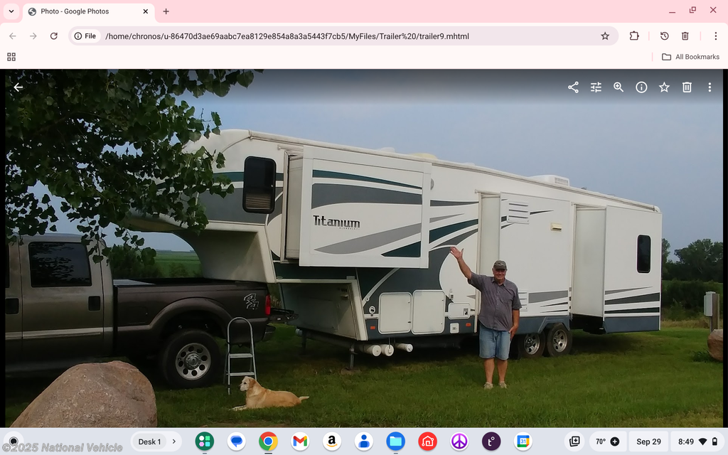 Contact us now about this 2006 Glendale RV Titanium 34E39QS! 2006 Titanium 34E39QS by Glendale RV from National Vehicle in Berryton, Kansas