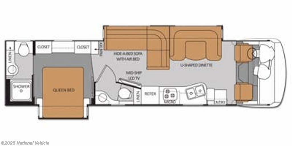 Contact us now about this 2012 Thor Motor Coach Serrano 34M! 2012 Serrano 34M by Thor Motor Coach from National Vehicle in St. Petersburg, Florida