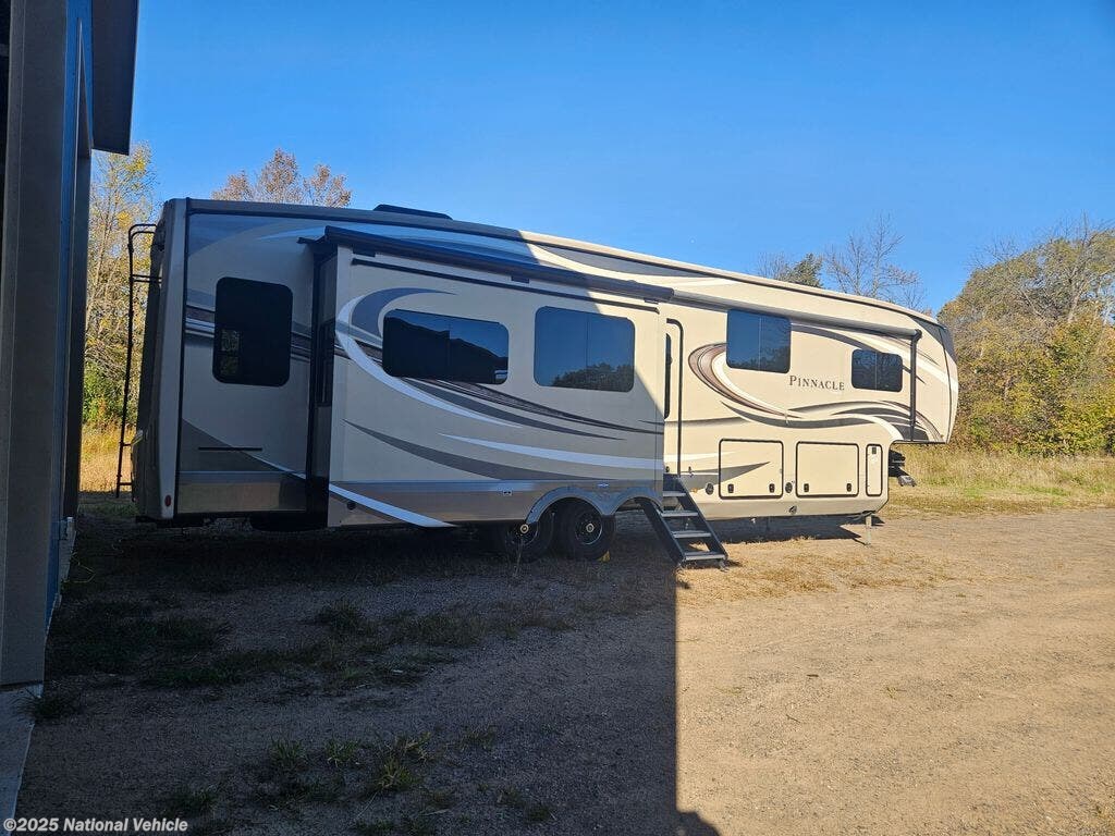 Contact us now about this 2018 Jayco Pinnacle 37MDQS! 2018 Pinnacle 37MDQS by Jayco from National Vehicle in Isanti, Minnesota