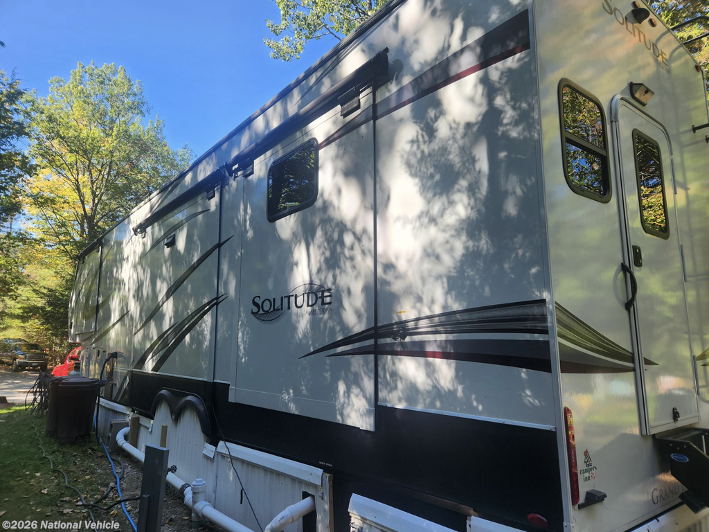 Contact us now about this 2022 Grand Design Solitude S-Class 3950BH! 2022 Solitude S-Class 3950BH by Grand Design from National Vehicle in Alton, New Hampshire