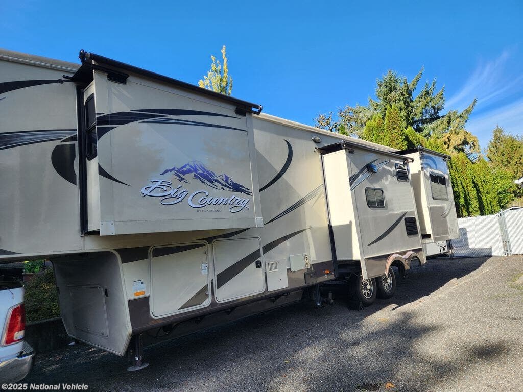 Contact us now about this 2013 Heartland Big Country 3691SK! 2013 Big Country 3691SK by Heartland from National Vehicle in Longview, Washington
