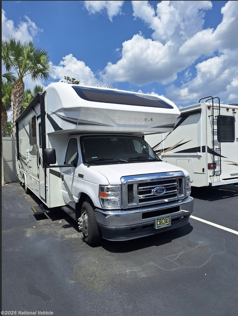 Contact us now about this 2022 Entegra Coach Odyssey 31F! 2022 Odyssey 31F by Entegra Coach from National Vehicle in Wimauma, Florida