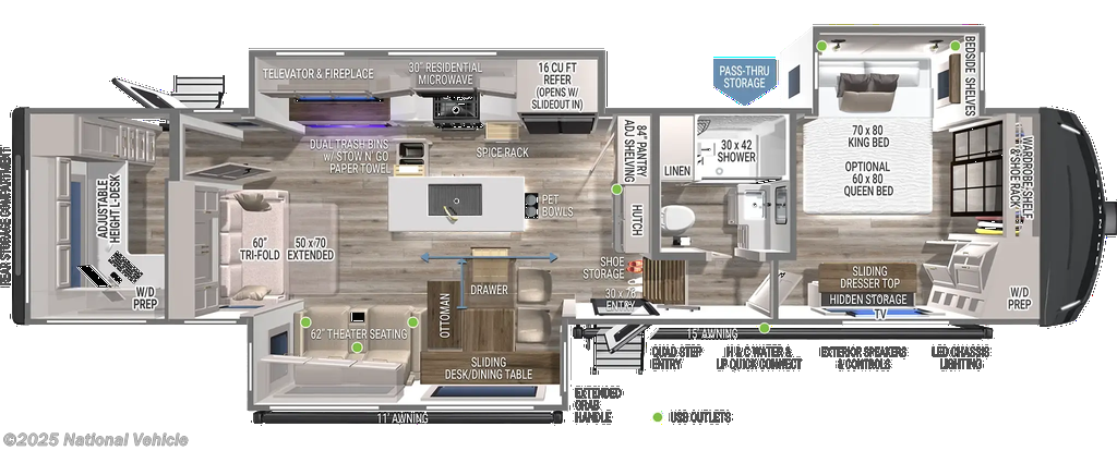 Contact us now about this 2025 Brinkley RV Model Z 3515! 2025 Model Z 3515 by Brinkley RV from National Vehicle in Tumwater, Washington