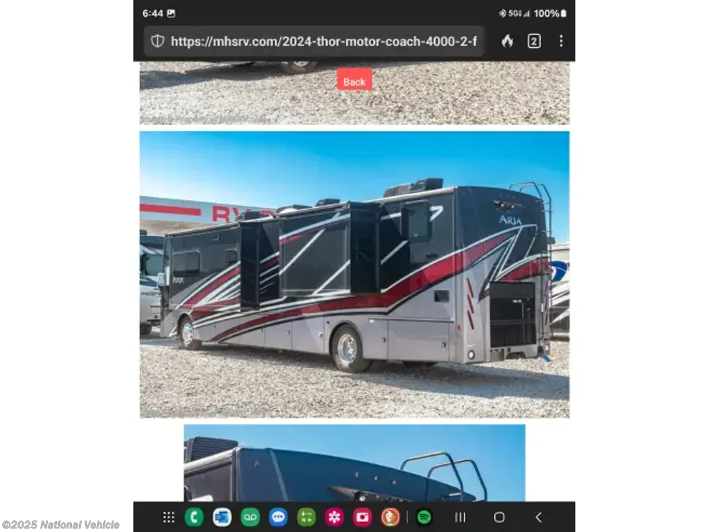 Call now about this 2024 Thor Motor Coach Aria 4000! 2024 Thor Motor Coach Aria 4000 - Used Class A For Sale by National Vehicle in Chillicothe, Ohio