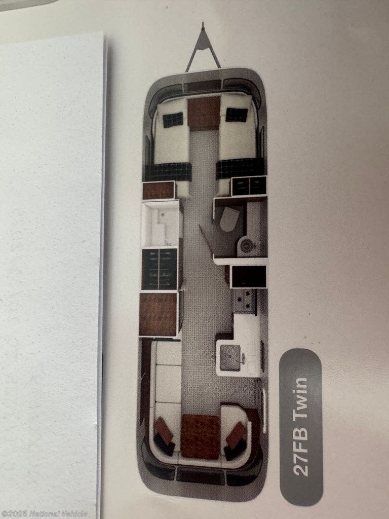 Contact us now about this 2023 Airstream Globetrotter 27FB Twin! 2023 Globetrotter 27FB Twin by Airstream from National Vehicle in Waukee, Iowa