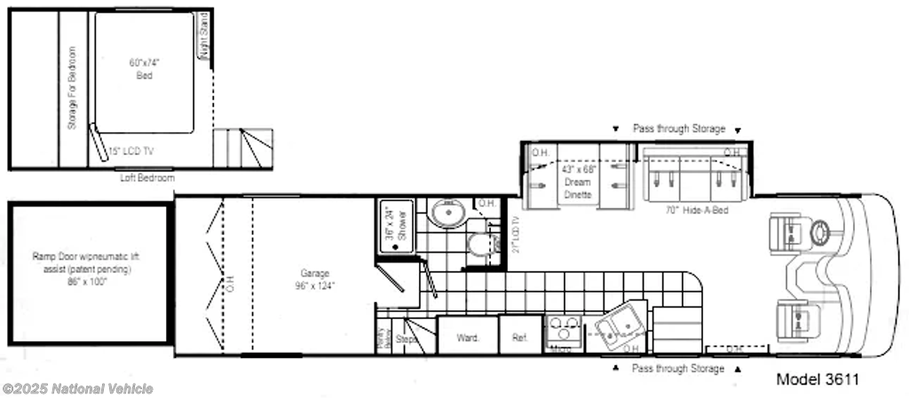 Contact us now about this 2007 Damon Outlaw 3611! 2007 Outlaw 3611 by Damon from National Vehicle in Frisco, Texas
