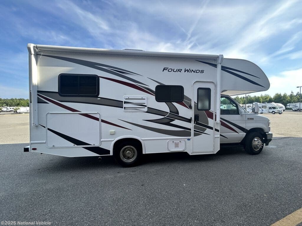 Contact us now about this 2022 Thor Motor Coach Four Winds 22E! 2022 Four Winds 22E by Thor Motor Coach from National Vehicle in Charlottesville, Virginia