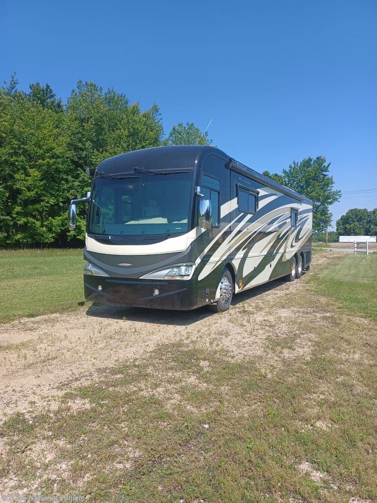 Contact us now about this 2010 Fleetwood Revolution LE 42T! 2010 Revolution LE 42T by Fleetwood from National Vehicle in Moores Hill, Indiana