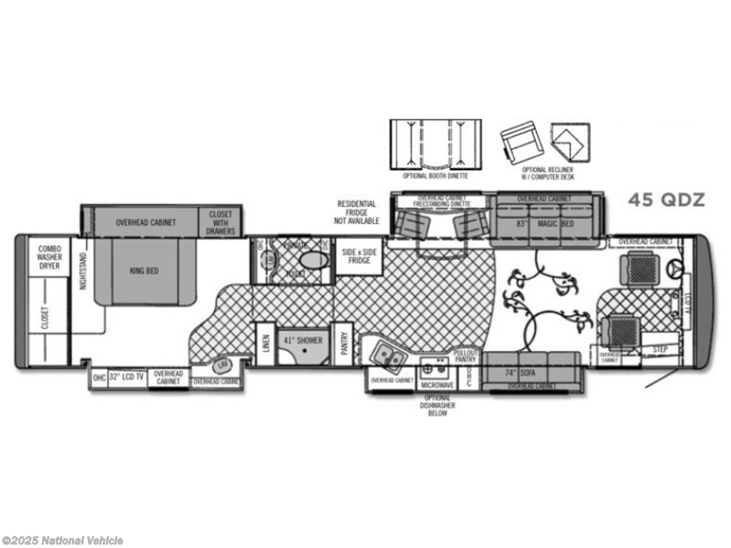 Used 2006 Tiffin Zephyr 45QDZ available in El Reno, Oklahoma