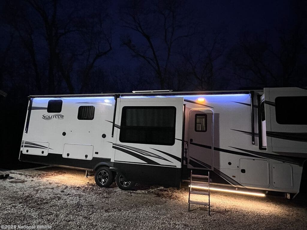 Contact us now about this 2022 Grand Design Solitude 382WB-R! 2022 Solitude 382WB-R by Grand Design from National Vehicle in Leslie, Missouri