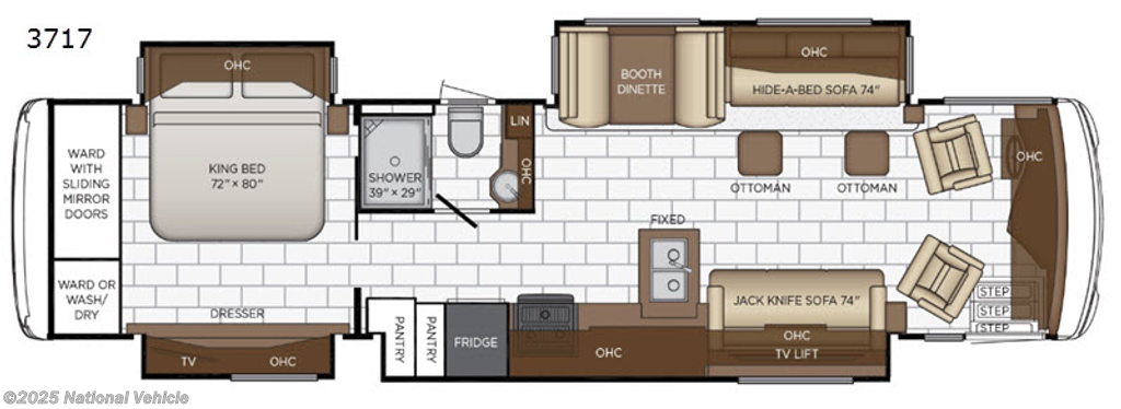 Email now about this 2020 Newmar Ventana 3717! Used 2020 Newmar Ventana 3717 available in Naples, Florida