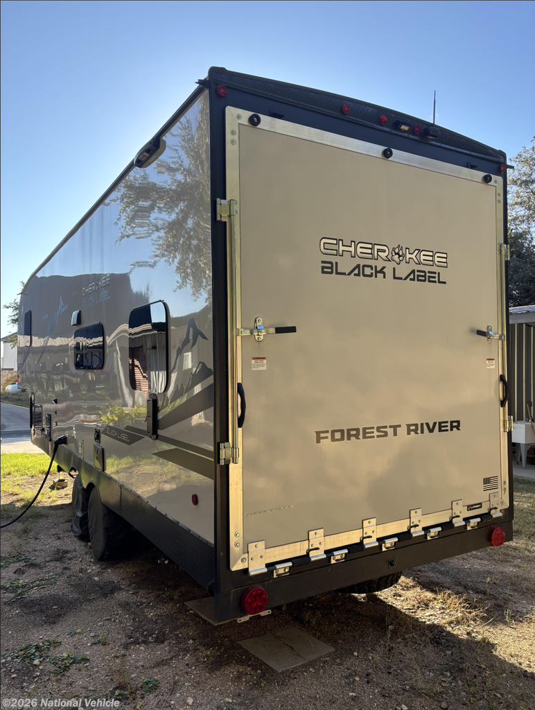 Call now about this 2025 Forest River Cherokee Black Label 256RRBL! 2025 Forest River Cherokee Black Label 256RRBL - Used Toy Hauler For Sale by National Vehicle in Spicewood, Texas