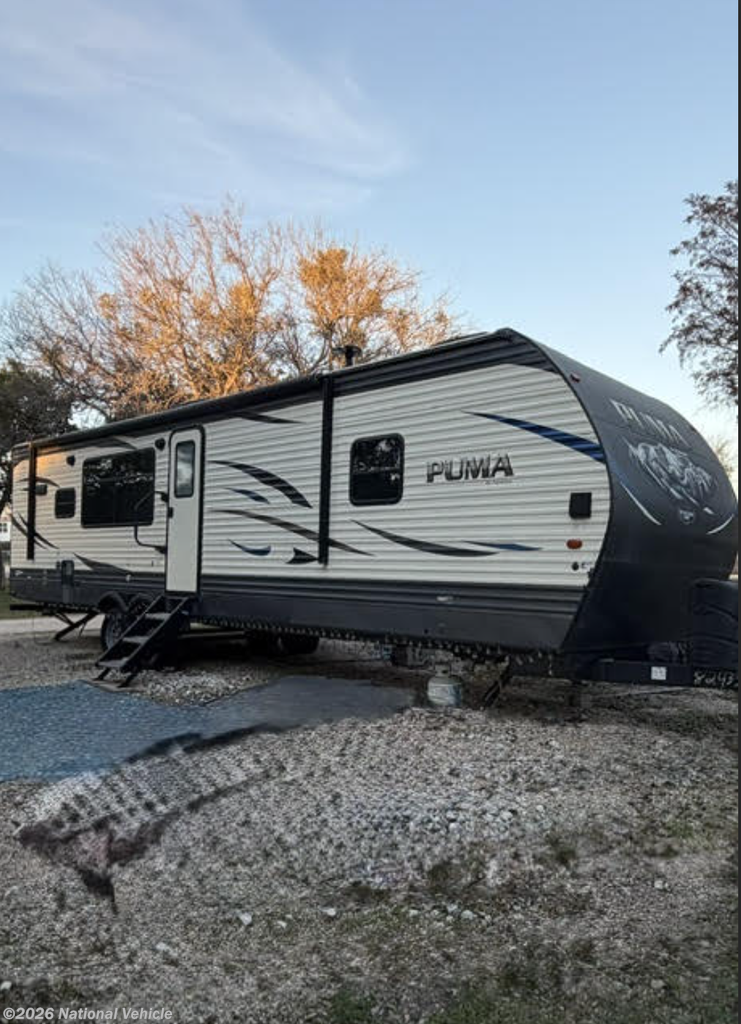 Call now about this 2020 Palomino Puma 32RKTS! 2020 Palomino Puma 32RKTS - Used Travel Trailer For Sale by National Vehicle in Watauga, Texas