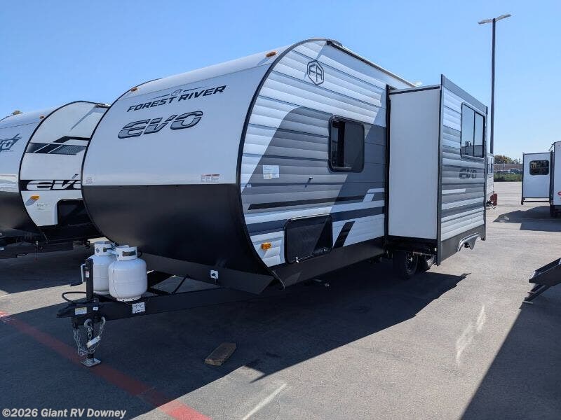 Contact us now about this 2025 Forest River EVO East 24RB! 2025 EVO East 24RB by Forest River from Giant RV in Downey, California