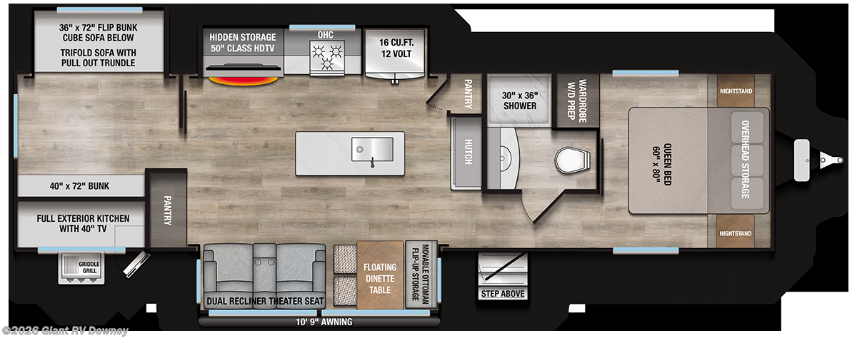Call now about this 2025 Alliance RV Avenue 333BH! 2025 Alliance RV Avenue 333BH - New Travel Trailer For Sale by Giant RV in Downey, California