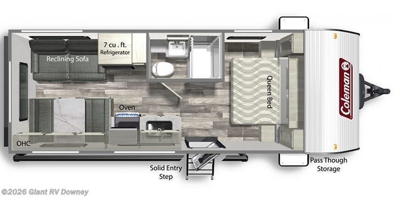 Call now about this 2023 Dutchmen Coleman Lantern LT 202RDWE! 2023 Dutchmen Coleman Lantern LT 202RDWE - Used Travel Trailer For Sale by Giant RV in Downey, California