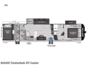 Call now about this 2022 Keystone Raptor 351! 2022 Keystone Raptor 351 - New Toy Hauler For Sale by Tradewinds RV Center in Clio, Michigan features Slideout