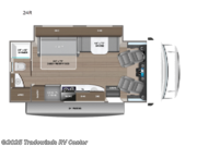 Call now about this 2024 Jayco Melbourne 24R! 2024 Jayco Melbourne 24R - New Class C For Sale by Tradewinds RV Center in Clio, Michigan features Slideout