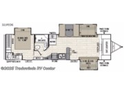 Call now about this 2017 Coachmen Freedom Express Liberty Edition 321FEDS! 2017 Coachmen Freedom Express Liberty Edition 321FEDS - Used Travel Trailer For Sale by Tradewinds RV Center in Clio, Michigan features Slideout