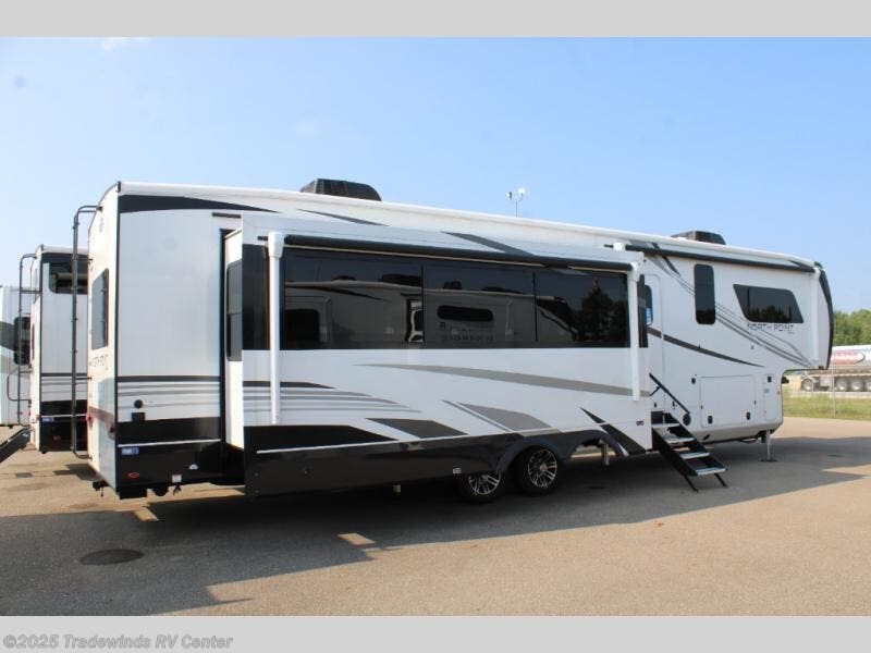 Contact us now about this 2025 Jayco North Point 381CKRE! 2025 North Point 381CKRE by Jayco from Tradewinds RV Center in Clio, Michigan