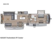 Call now about this 2025 Jayco North Point 381CKRE! 2025 Jayco North Point 381CKRE - New Fifth Wheel For Sale by Tradewinds RV Center in Clio, Michigan features Slideout