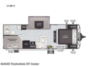 Call now about this 2021 Keystone Bullet 243BHS! 2021 Keystone Bullet 243BHS - Used Travel Trailer For Sale by Tradewinds RV Center in Clio, Michigan features Slideout