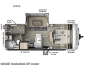 Call now about this 2026 Forest River Flagstaff Micro Lite 25DBH! 2026 Forest River Flagstaff Micro Lite 25DBH - New Travel Trailer For Sale by Tradewinds RV Center in Clio, Michigan features Slideout