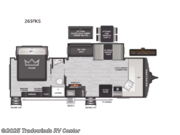Call now about this 2026 Keystone Bullet 265FKS! 2026 Keystone Bullet 265FKS - New Travel Trailer For Sale by Tradewinds RV Center in Clio, Michigan features Slideout