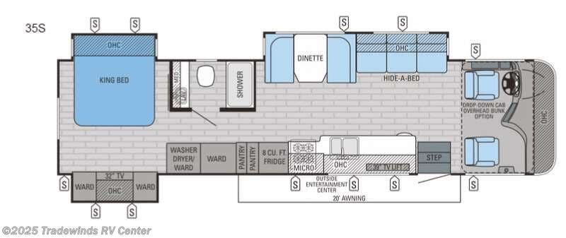 Call now about this 2016 Jayco Precept 35S! 2016 Jayco Precept 35S - Used Class A For Sale by Tradewinds RV Center in Clio, Michigan features Slideout