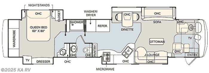 Call now about this 2005 Monaco RV Signature Series 45 Commander IV! 2005 Monaco RV Signature Series 45 Commander IV - Used Class A For Sale by KA RV in Desert Hot Springs, California features Slideout