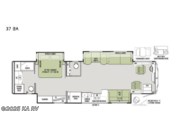 Call now about this 2019 Tiffin Allegro Red 37 BA! 2019 Tiffin Allegro Red 37 BA - Used Class A For Sale by KA RV in Desert Hot Springs, California features Slideout