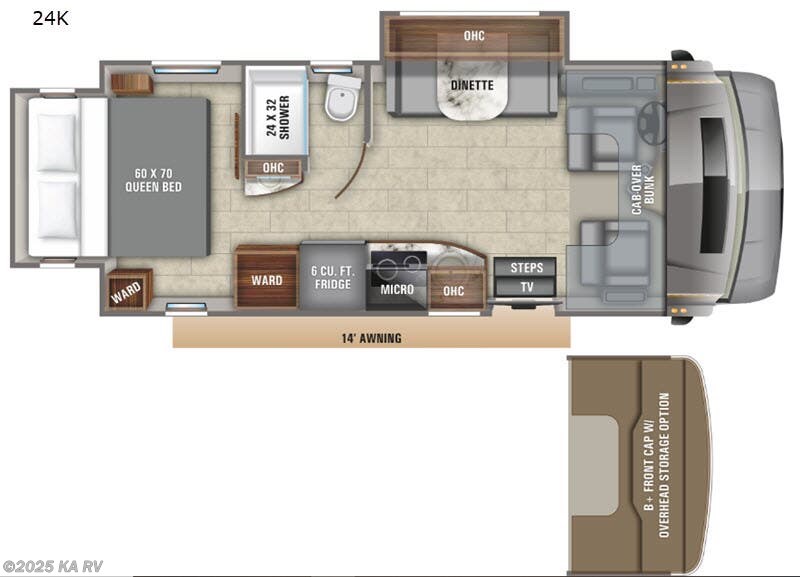 Call now about this 2020 Entegra Coach Qwest 24K! 2020 Entegra Coach Qwest 24K - Used Class C For Sale by KA RV in Desert Hot Springs, California features Slideout