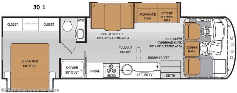 Call now about this 2015 Thor Motor Coach ACE 30.1! 2015 Thor Motor Coach ACE 30.1 - Used Class A For Sale by Basecamp RV Sales in Rocklin, California features Slideout