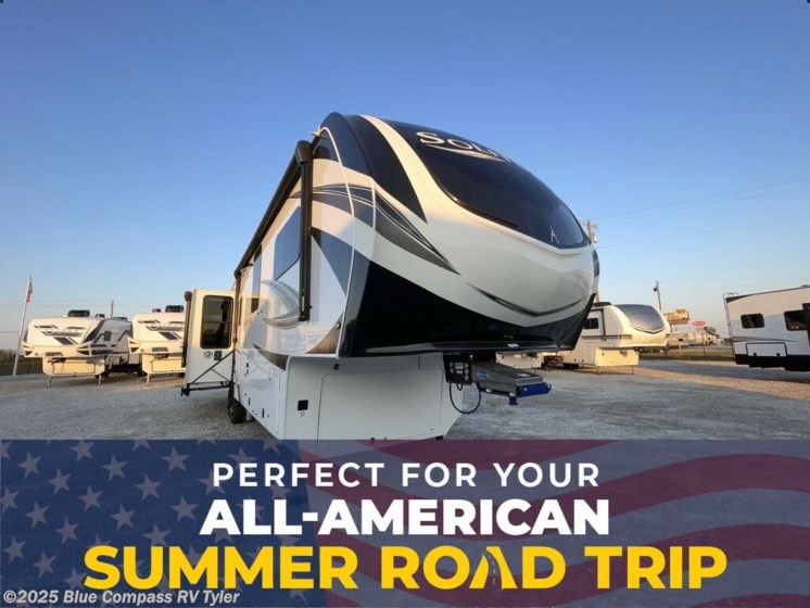 Email now about this 2024 Grand Design Solitude 370DV! New 2024 Grand Design Solitude 370DV available in Tyler, Texas
